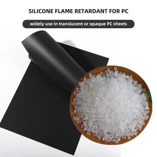 Phenyl silicone resin flame retardant